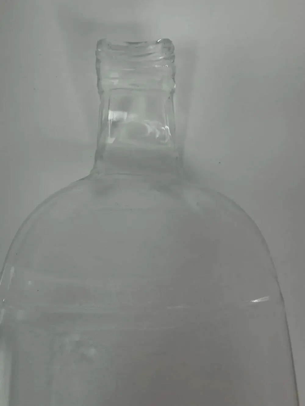 Melted Whiskey Bottle Spoon Rest 12.5”x5”